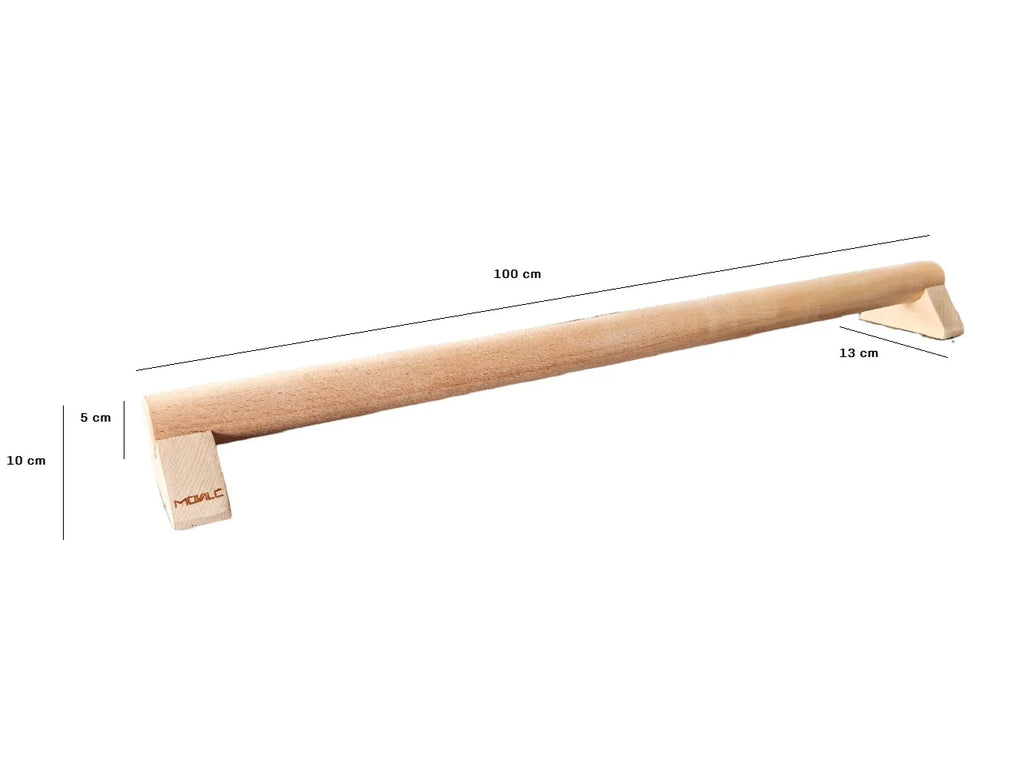 Barra de equilibrio de madera