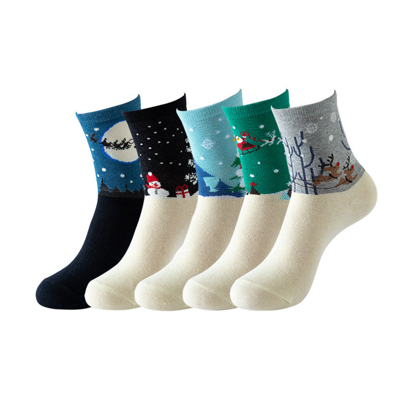 5 pares de calcetines divertidos
