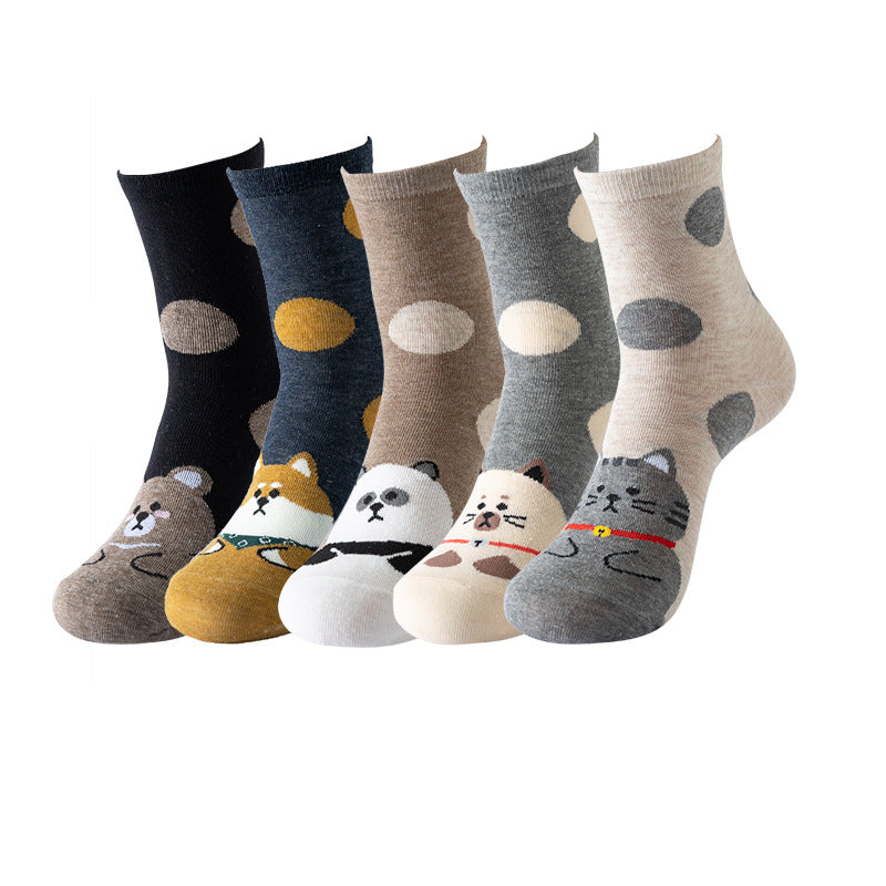 5 pares de calcetines divertidos
