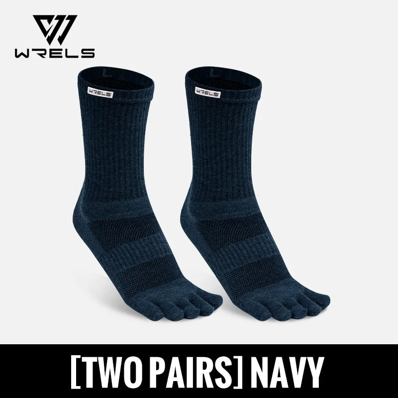 Medias de Algodón 100% / Soporte de dedos / Corredores