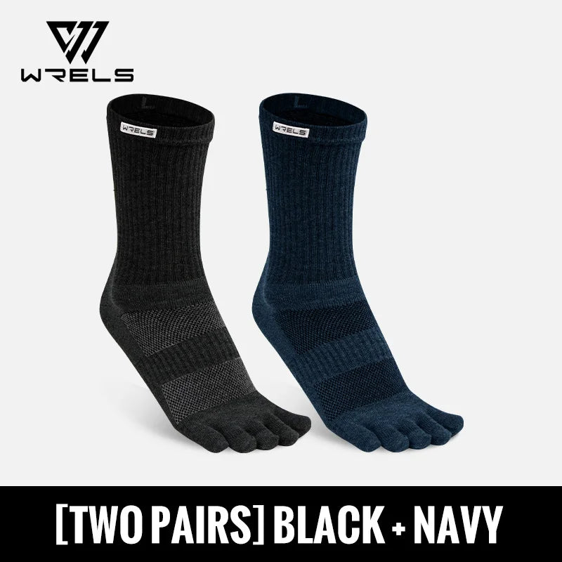 Medias de Algodón 100% / Soporte de dedos / Corredores