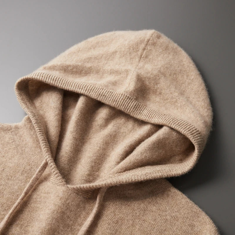 Hoodie Premium 100% Lana Merino
