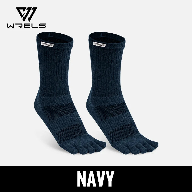 Medias de Algodón 100% / Soporte de dedos / Corredores