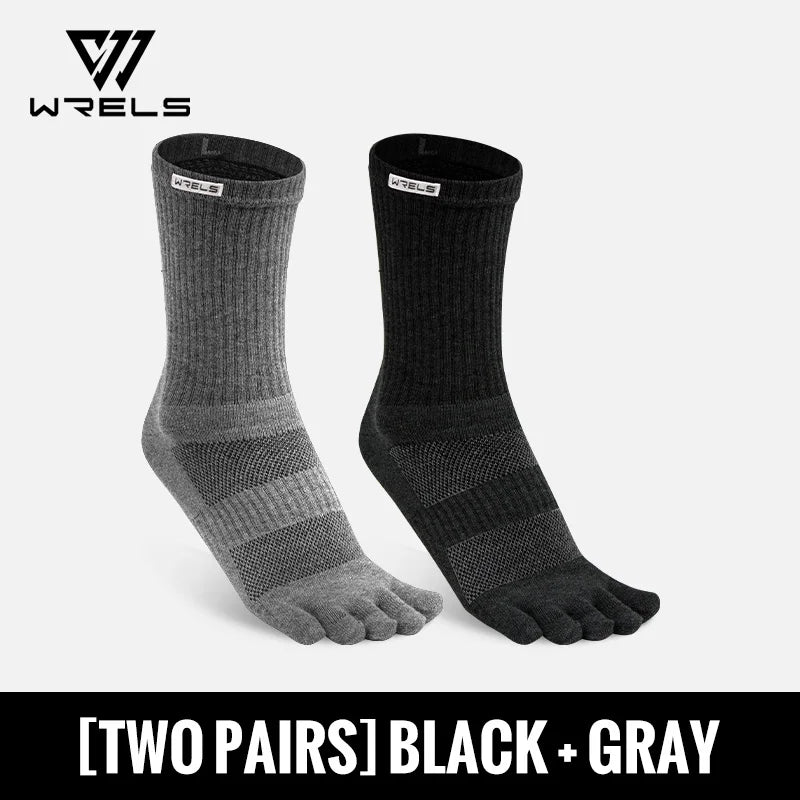 Medias de Algodón 100% / Soporte de dedos / Corredores