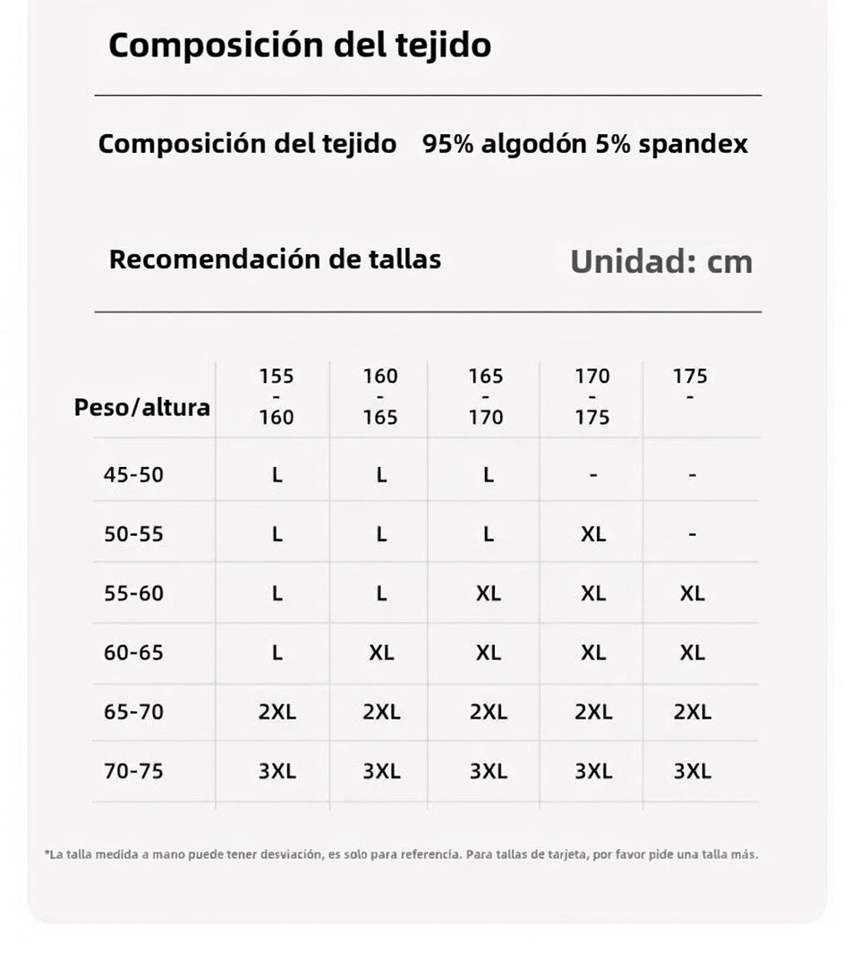 Pantalones de mujer de algodón